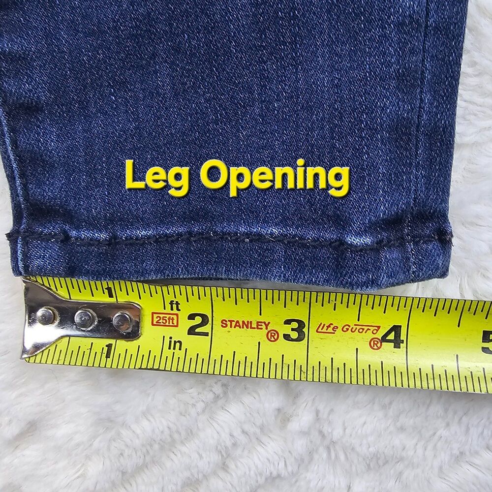 AE Super Stretch Jegging Dark Wash Skinny Jeans Women’s 4 Short - Picture 14 of 14